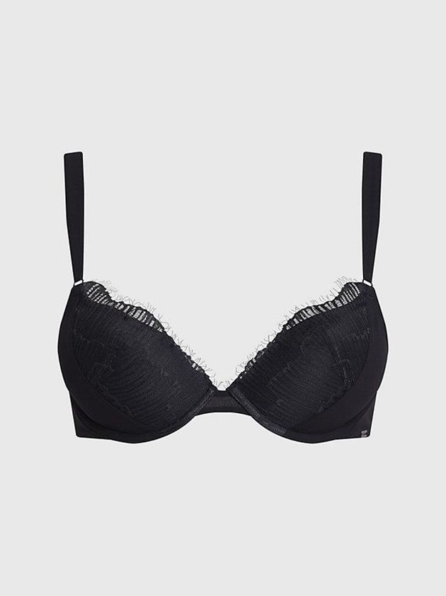 Calvin Klein USA Push Up Womens Bra Black 9376420-BQ